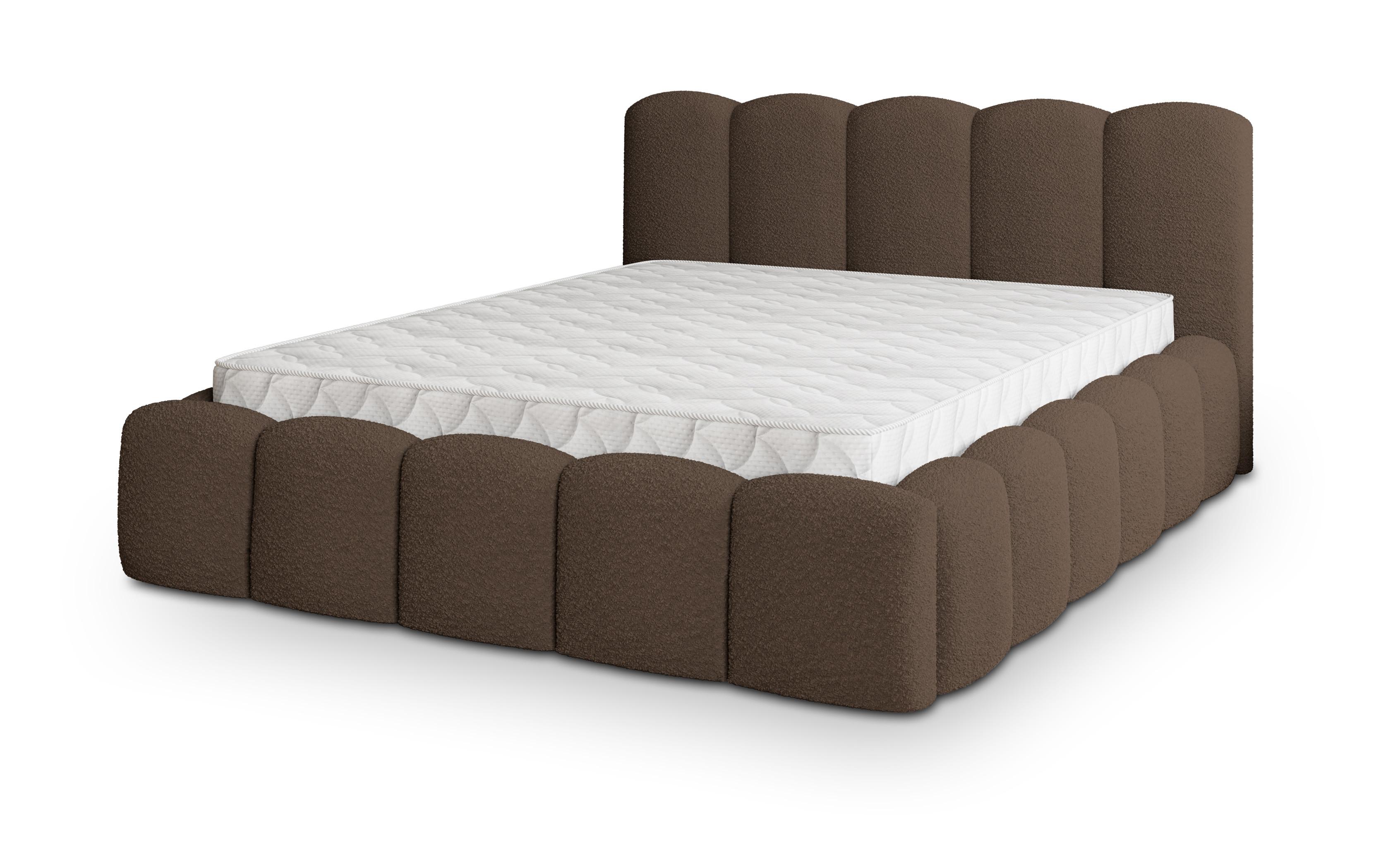 wohnli-moebel-suche-800001224401 Wohnli Möbelsuche - POLSTERBETT FALINA 160x200 cm mit Bettkästen - Braun