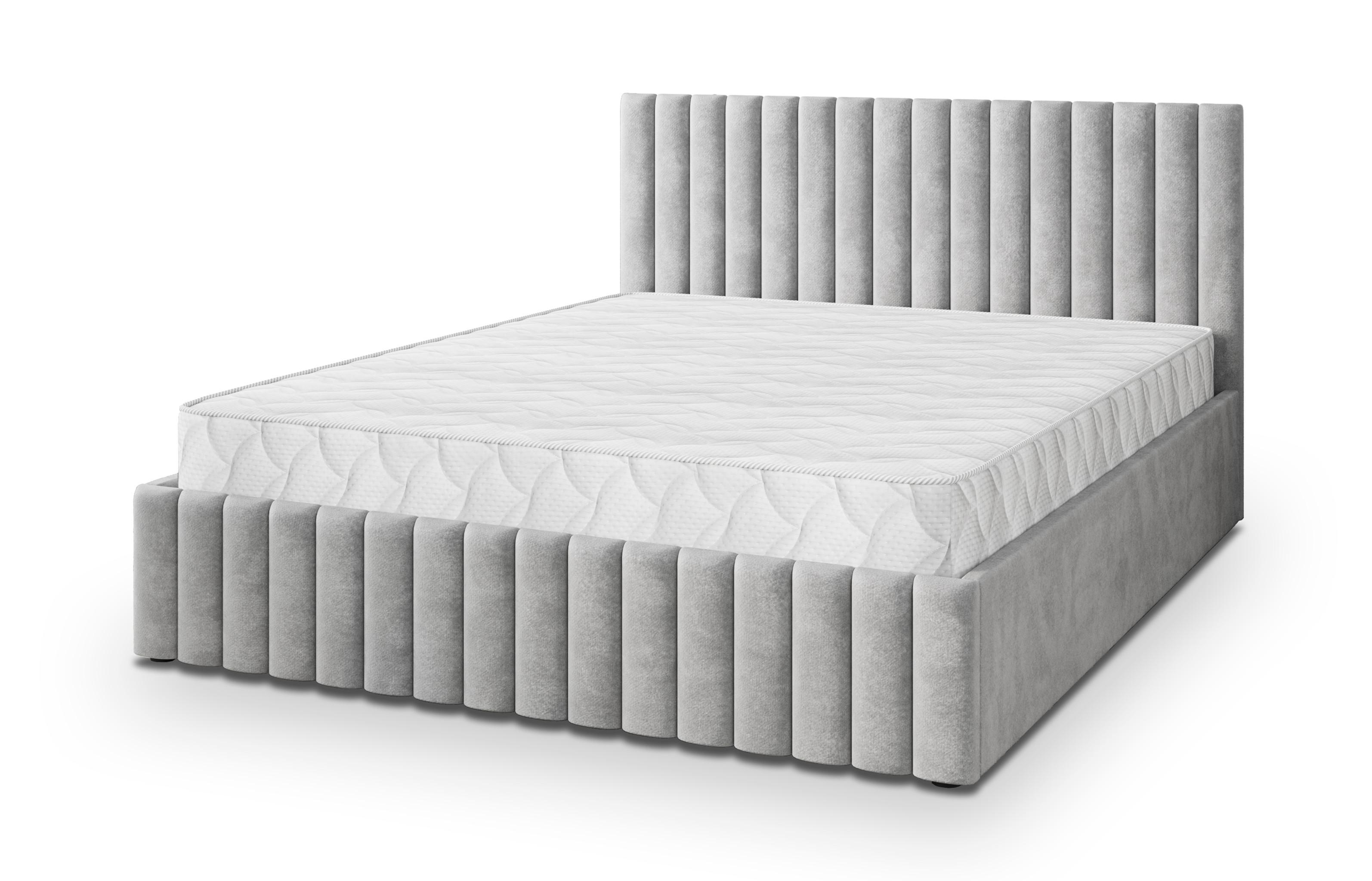 wohnli-moebel-suche-800001224451 Wohnli Möbelsuche - POLSTERBETT CARMIA 140x200 cm mit Bettkästen - Hellgrau