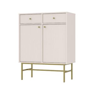 wohnli-moebel-suche-800001224653 Wohnli Möbelsuche - SIDEBOARD TORINO 84/108/41cm mit 2 Schubladen 2 Türen Beige