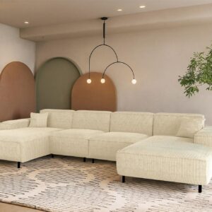 wohnli-moebel-suche-800001226088-1 WOHNLANDSCHAFT Gloria In Scala Textil Fun Möbel Möbel > Sofas & Couches > Wohnlandschaften > Wohnlandschaften U-Form Weiß