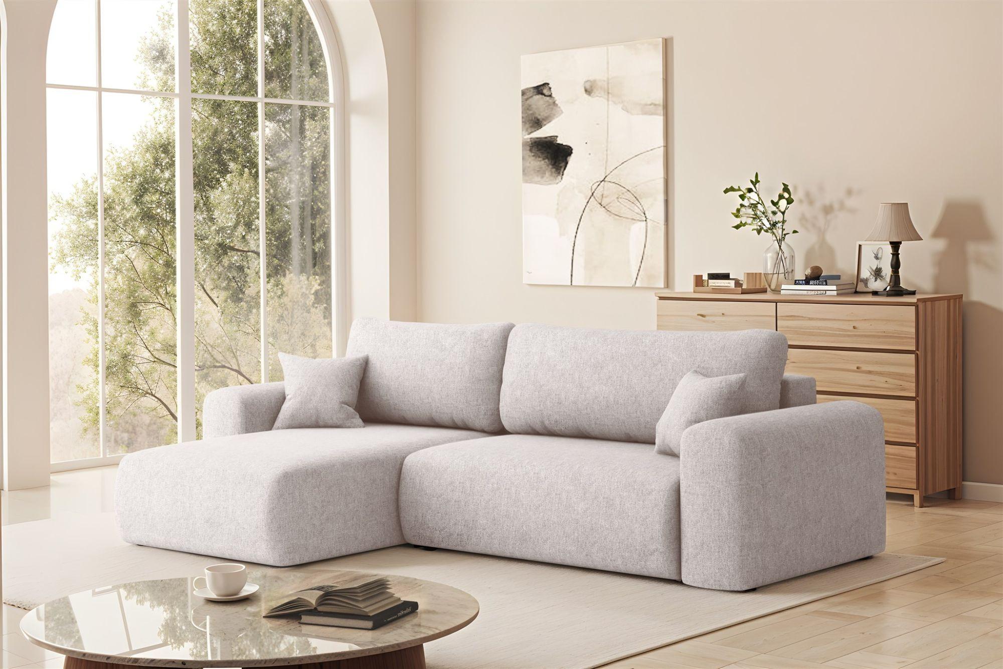ECKSOFA Flora In Verita Textil Fun Möbel Möbel > Sofas & Couches > Wohnlandschaften > Ecksofas Beige