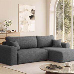 ECKSOFA Flora In Verita Textil Fun Möbel Möbel > Sofas & Couches > Wohnlandschaften > Ecksofas Grau