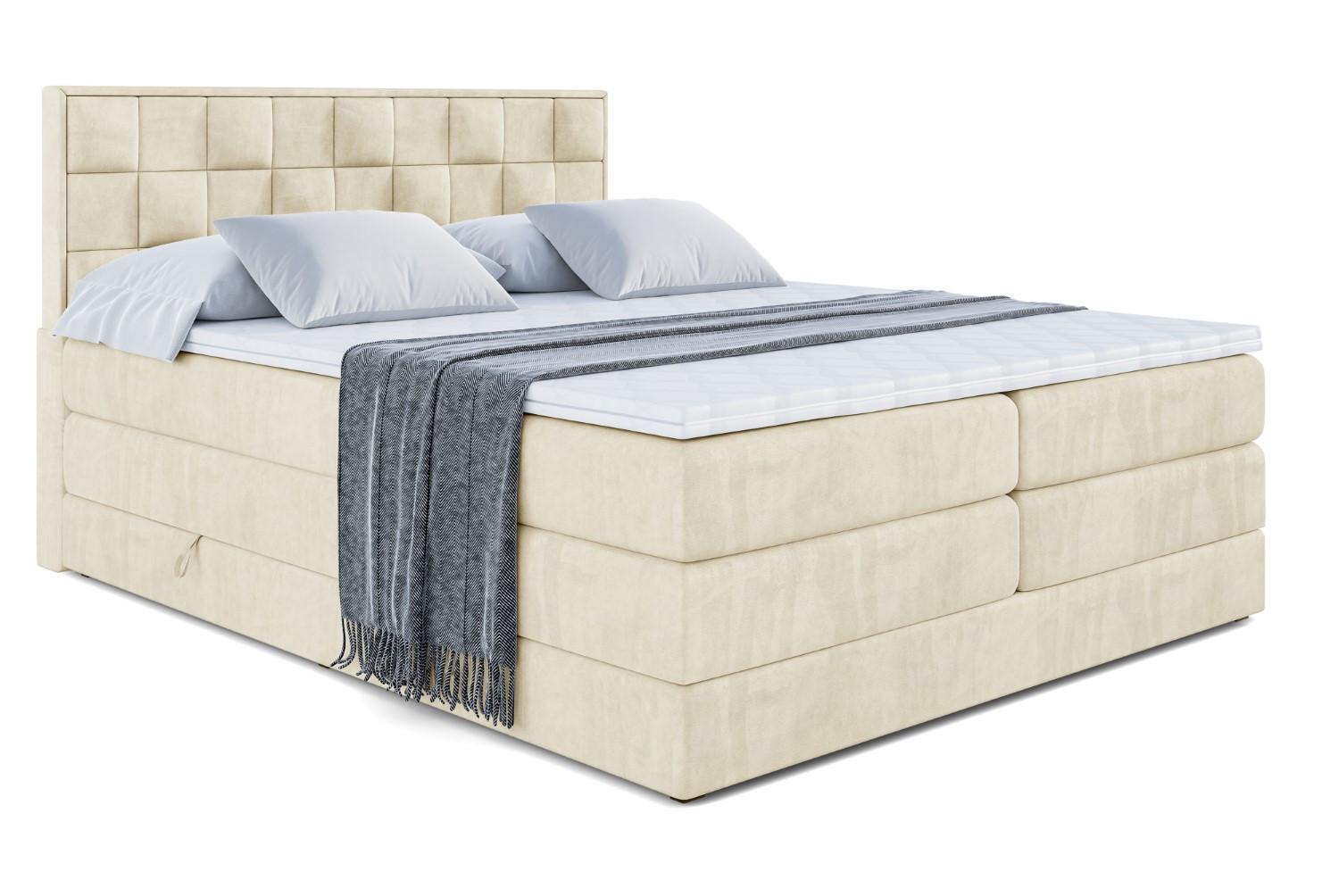 wohnli-moebel-suche-800001227178 Wohnli Möbelsuche - BOXSPRINGBETT ZAFIRA-BZ KING - 200 x 200 - H3/H4 - Beige