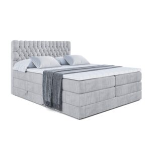 wohnli-moebel-suche-800001227196 Wohnli Möbelsuche - BOXSPRINGBETT SERENE KING - 200 x 200 - H3/H4 - Hellgrau