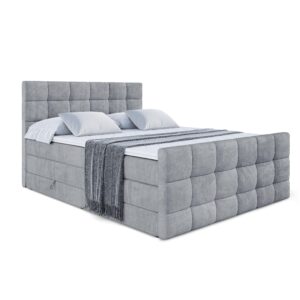 wohnli-moebel-suche-800001227338 Wohnli Möbelsuche - BOXSPRINGBETT APO-Z KING - 200 x 200 - H3/H4 - Grau