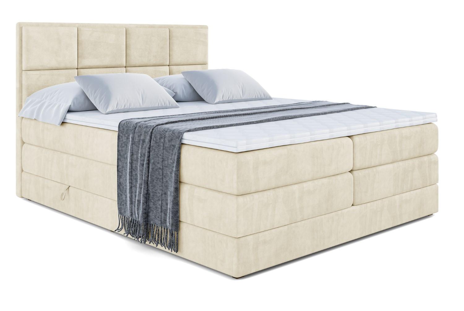 wohnli-moebel-suche-800001227414 Wohnli Möbelsuche - BOXSPRINGBETT NOVA KING - 180 x 200 - H3/H4 - Beige