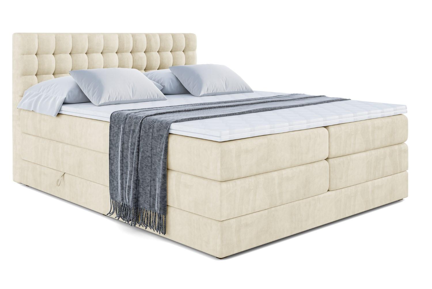 wohnli-moebel-suche-800001227458 Wohnli Möbelsuche - BOXSPRINGBETT VIONE KING - 140 x 200 - H3/H4 - Beige