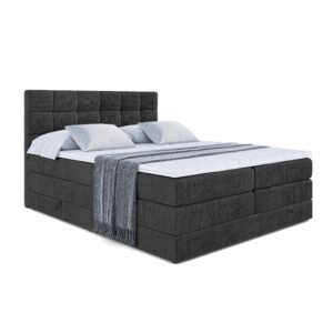 wohnli-moebel-suche-800001227547 Wohnli Möbelsuche - BOXSPRINGBETT BRUGO KING - 120 x 200 - H3/H4 - Schwarz
