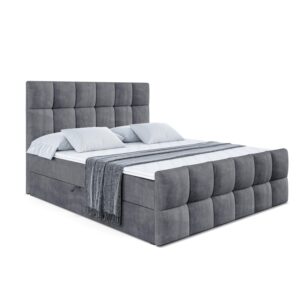 Wohnli Möbelsuche - BOXBETT RICAR-Z - 180 x 200 - H3 - Dunkelgrau