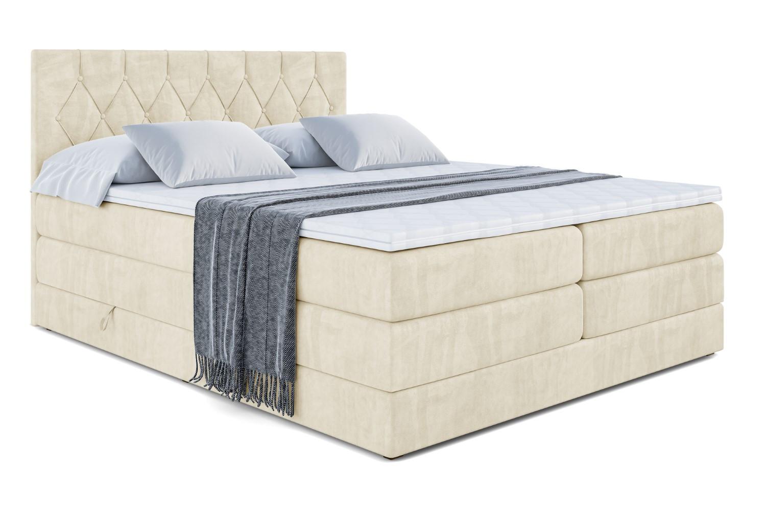 wohnli-moebel-suche-800001227818 Wohnli Möbelsuche - BOXSPRINGBETT VELANTO-BZ KING - 180 x 200 - H3/H4 - Beige