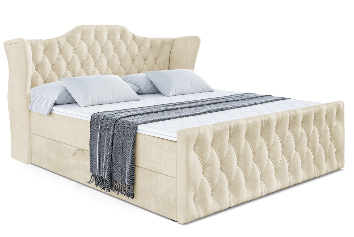 Wohnli Möbelsuche - BOXBETT VILA-Z - 120x200 cm - H3 - Beige
