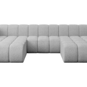 wohnli-moebel-suche-800001228922 Wohnli Möbelsuche - WOHNLANDSCHAFT modulares Sofa Joren-U1 - 319x177x70 cm Hellgrau