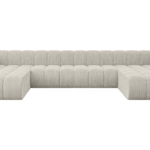 wohnli-moebel-suche-800001228948 Wohnli Möbelsuche - WOHNLANDSCHAFT modulares Sofa Joren-U2 - 410x177x70 cm Creme