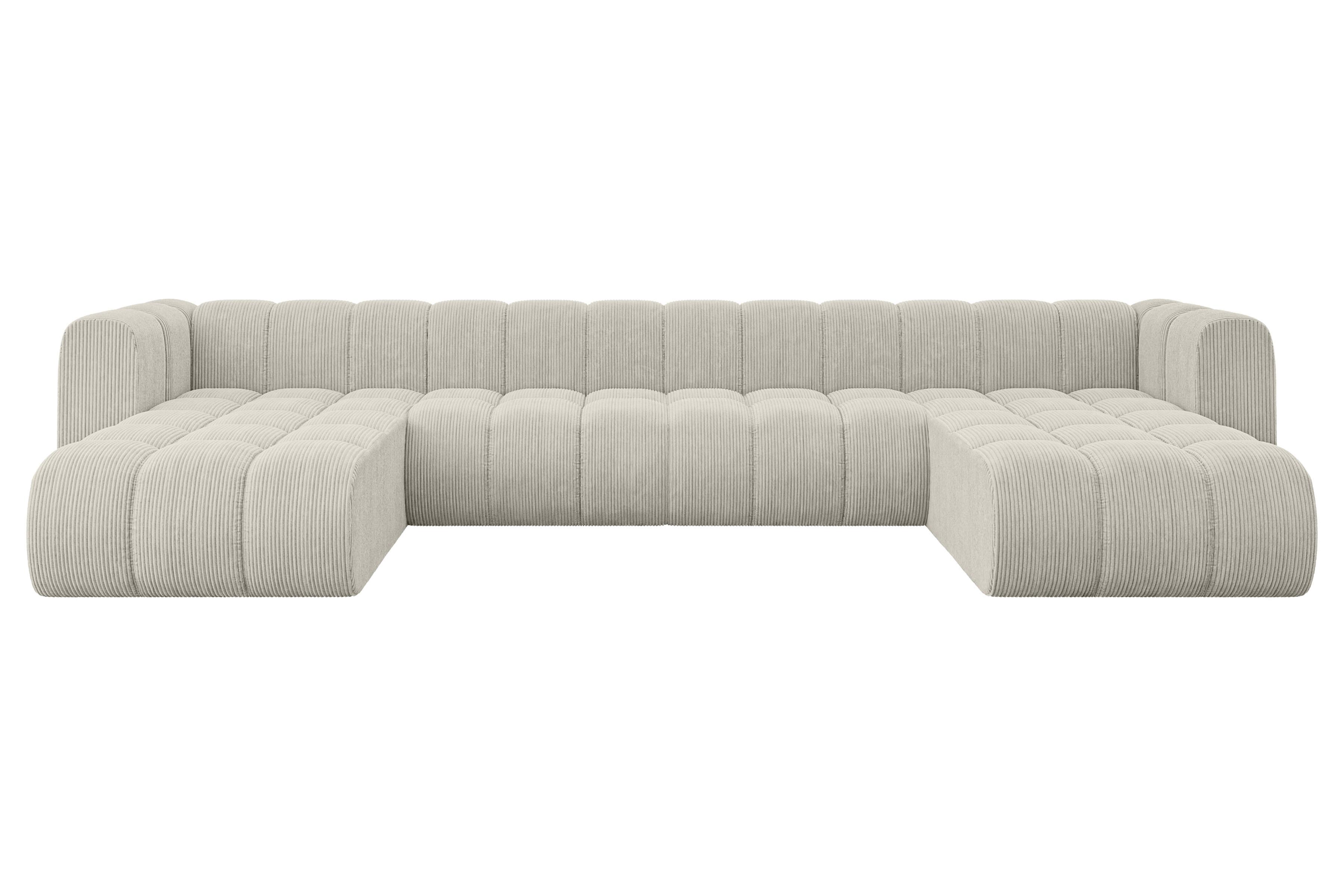 wohnli-moebel-suche-800001228948 Wohnli Möbelsuche - WOHNLANDSCHAFT modulares Sofa Joren-U2 - 410x177x70 cm Creme