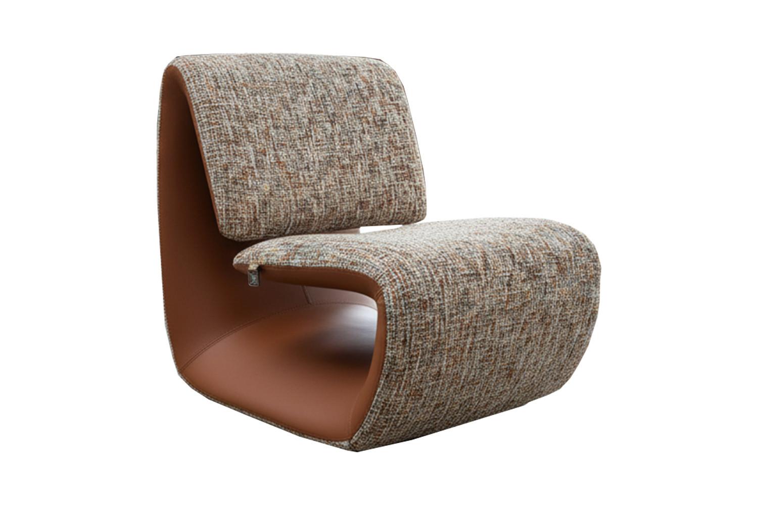 Wohnli Möbelsuche - LOUNGESESSEL HAZEL Beige Kunstleder