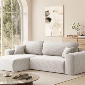 ECKSOFA Flora In Poso Textil Fun Möbel Möbel > Sofas & Couches > Wohnlandschaften > Ecksofas Weiß