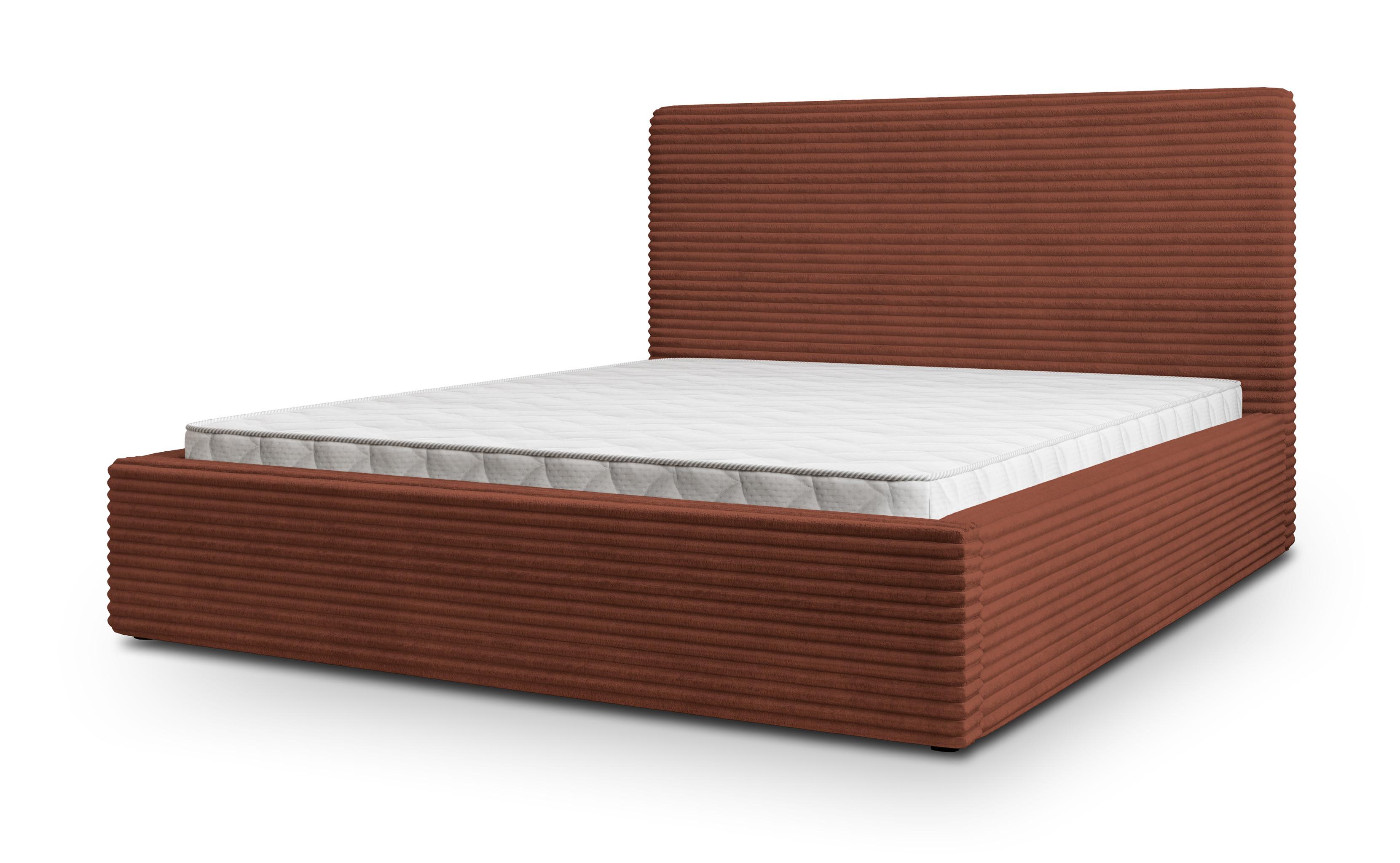 wohnli-moebel-suche-800001246896 Wohnli Möbelsuche - POLSTERBETT MIRETTI 140x200 cm mit Bettkästen - Braun
