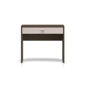 KONSOLE Kaius Kaschmir und Dunkles Holz Holzwerkstoff Petits-meubles Möbel > Kommoden & Schubladenschränke > Konsolentische Beige