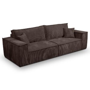 Wohnli Möbelsuche - SOFA Isaac 4 Sitzplätze Braun