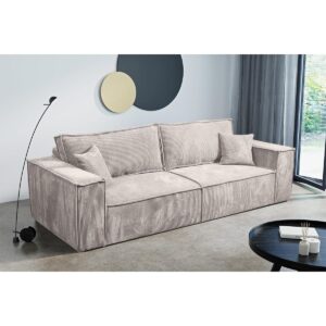 SOFA Isaac 4 Sitzplätze Weiß Holzwerkstoff Petits-meubles Möbel > Sofas & Couches > Sofas Weiß