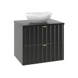 Wohnli Möbelsuche - WASCHTISCH 60.6cm Lexa Schwarz