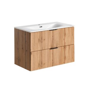 wohnli-moebel-suche-800001247879 Wohnli Möbelsuche - WASCHTISCH 80.2cm Adriel Holz in Eichenoptik