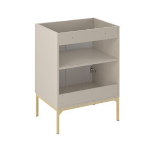 wohnli-moebel-suche-800001247892-1 WASCHTISCH 60.6cm Daria Kaschmir Holzwerkstoff Petits-meubles Möbel > Schränke > Badezimmerschränke > Waschtische Beige