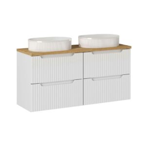 wohnli-moebel-suche-800001247899 Wohnli Möbelsuche - DOPPELWASCHTISCH 120.4cm Riva Weiß und Holz