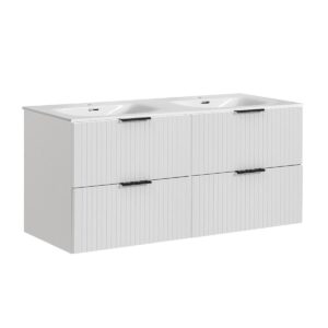 wohnli-moebel-suche-800001248152 Wohnli Möbelsuche - DOPPELWASCHTISCH 120.4cm Adriel Weiß