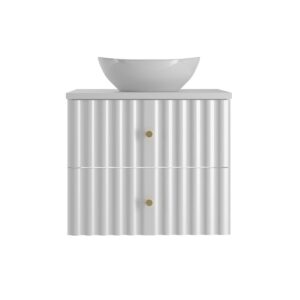 wohnli-moebel-suche-800001248157-1 WASCHTISCH 60.6cm Izae Weiß Holzwerkstoff Petits-meubles Möbel > Schränke > Badezimmerschränke > Waschtische Weiß