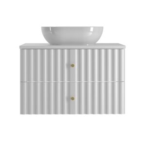 wohnli-moebel-suche-800001248165-1 WASCHTISCH 80.6cm Izae Weiß Holzwerkstoff Petits-meubles Möbel > Schränke > Badezimmerschränke > Waschtische Weiß
