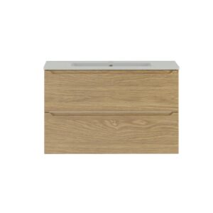 wohnli-moebel-suche-800001248394-1 WASCHTISCH 80cm Viggo Holz Holzwerkstoff Petits-meubles Möbel > Schränke > Badezimmerschränke > Waschtische Braun