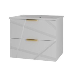 Wohnli Möbelsuche - WASCHTISCH 60cm Aurora Weiß