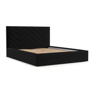 wohnli-moebel-suche-800001258563 Wohnli Möbelsuche - POLSTERBETT Arco 140/200 cm Schwarz im Inari Stoff