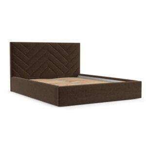 wohnli-moebel-suche-800001258567 Wohnli Möbelsuche - POLSTERBETT Arco 140/200 cm Braun im Inari Stoff