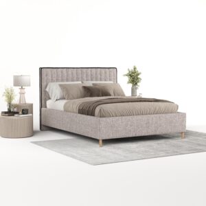 POLSTERBETT Aria 140/200 cm Beige im Neve Stoff Textil AltaBeds Möbel > Betten > Polsterbetten Beige