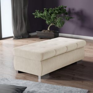 wohnli-moebel-suche-800001259477-1 POLSTERHOCKER Orkan Groß Textil MIRJAN24 Möbel > Sessel > Hocker Braun
