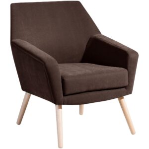 wohnli-moebel-suche-800001264118 Wohnli Möbelsuche - SESSEL Kachka Bezug Veloursstoff Buche natur / braun
