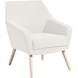 wohnli-moebel-suche-800001264119 Wohnli Möbelsuche - SESSEL Kachka Bezug Veloursstoff Buche natur / creme
