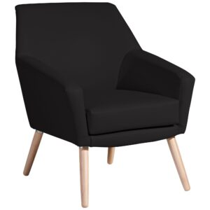 wohnli-moebel-suche-800001264126 Wohnli Möbelsuche - SESSEL Kachka Bezug Kunstleder Buche natur / schwarz