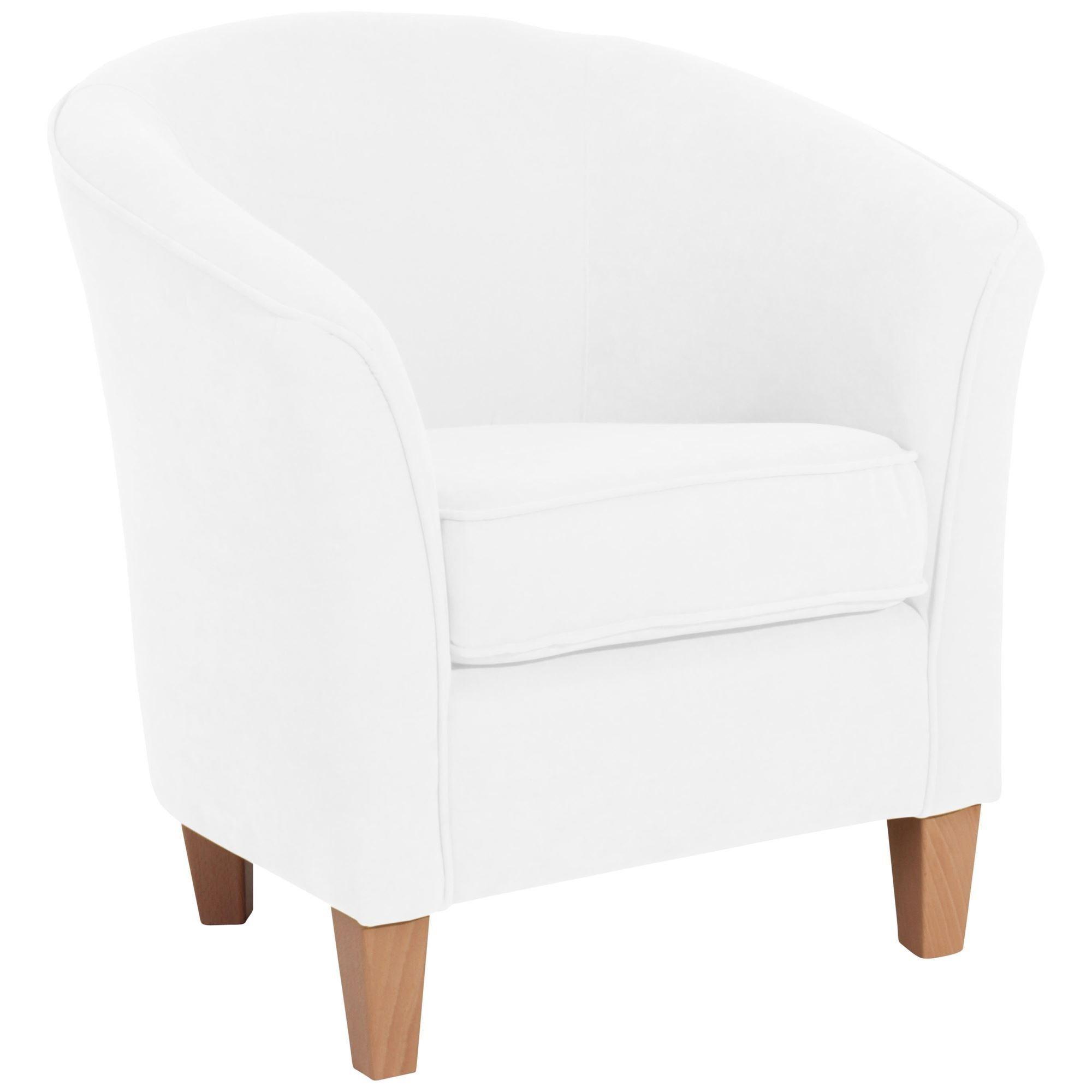 wohnli-moebel-suche-800001264136 Wohnli Möbelsuche - SESSEL Karine Bezug Veloursstoff Buche natur / creme