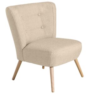 Wohnli Möbelsuche - SESSEL Kassi Bezug Flachgewebe Buche natur / beige