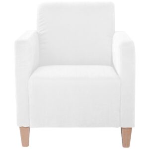 SESSEL Karol Bezug Veloursstoff Buche natur / creme Kunststoff 58aufmkessel Möbel > Sessel > Polstersessel Weiß