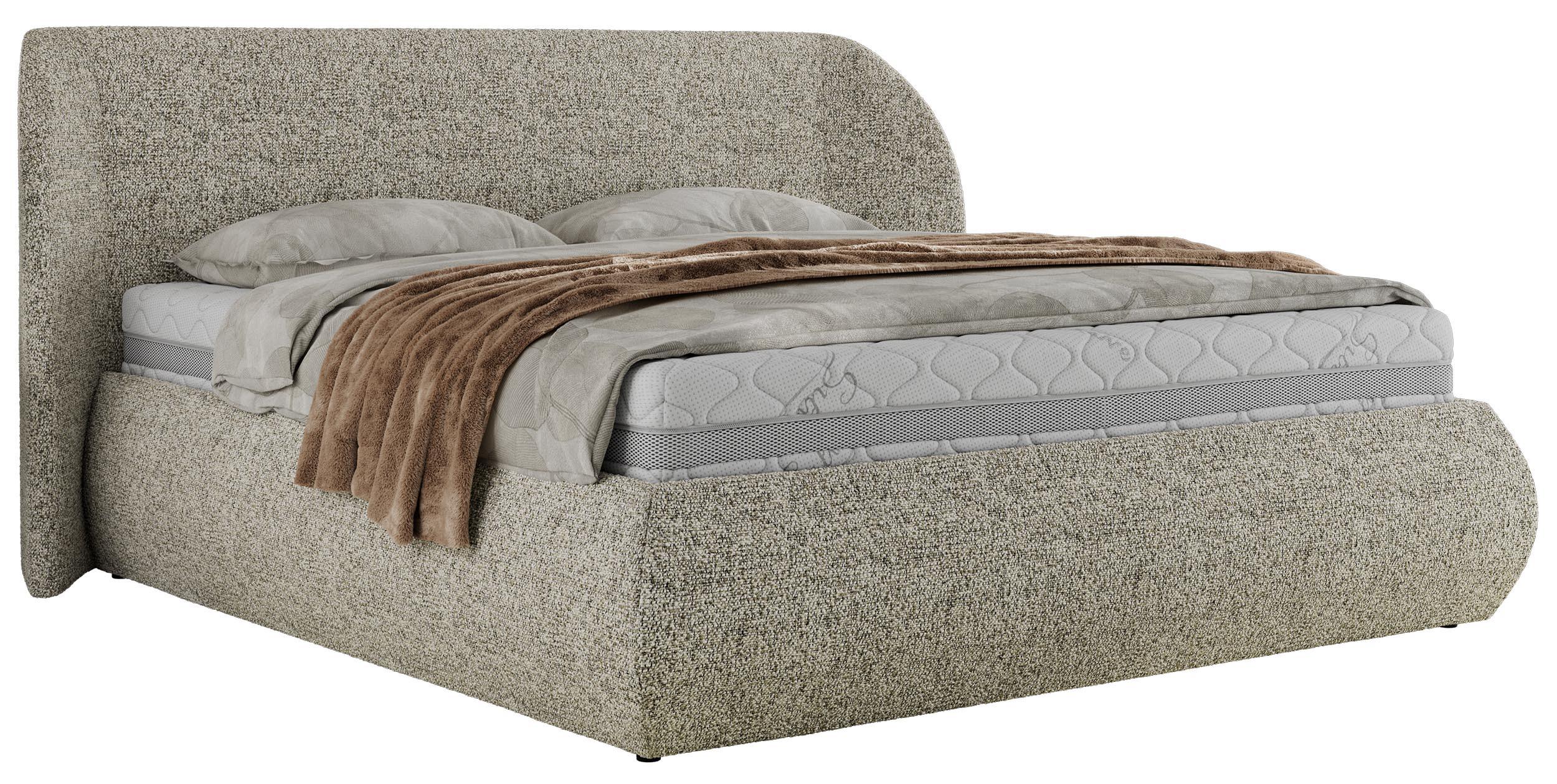 wohnli-moebel-suche-800001265274 Wohnli Möbelsuche - POLSTERBETT CAELA CLASSIC 140/200 - Beige Strukture - Schaum-Matratze