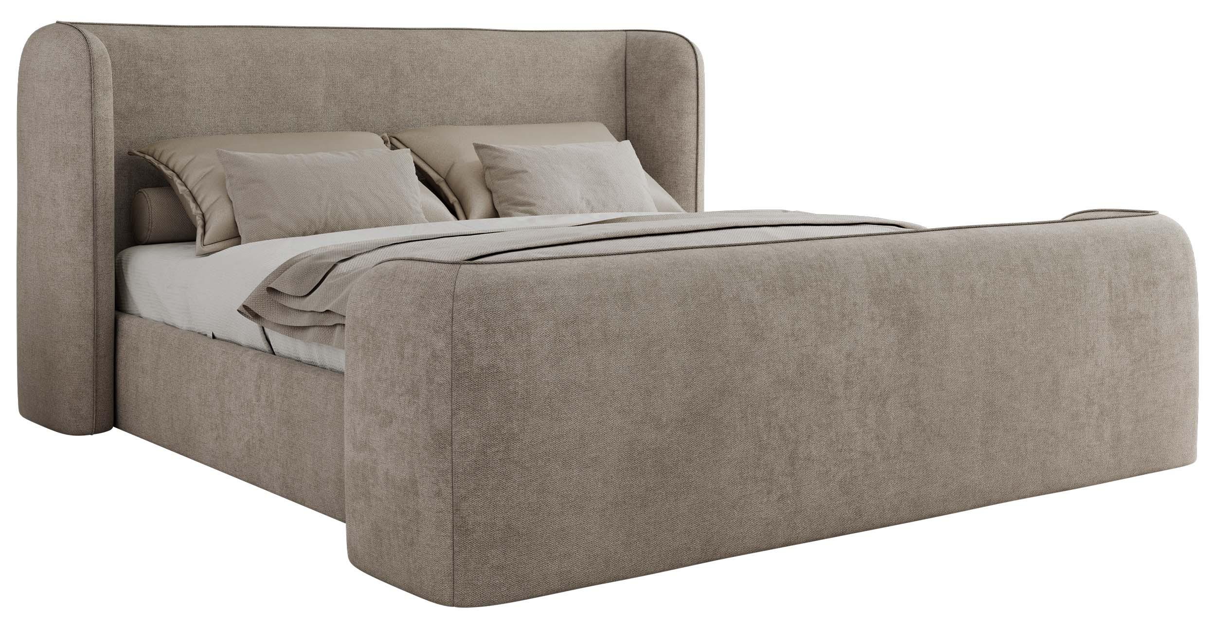 wohnli-moebel-suche-800001265396 Wohnli Möbelsuche - POLSTERBETT EMORA CLASSIC DUO 180/200 - Beige Strukture - Pocket-Matratze