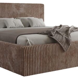 wohnli-moebel-suche-800001265486 Wohnli Möbelsuche - POLSTERBETT TILIANO CLASSIC 200/200 - Braun Cord - Multipocket-Matratze