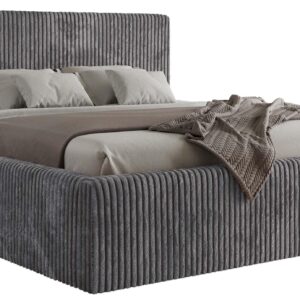 wohnli-moebel-suche-800001265533 Wohnli Möbelsuche - POLSTERBETT TILIANO CLASSIC 160/200 - Grau Cord - Pocket-Matratze