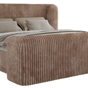 wohnli-moebel-suche-800001267639 Wohnli Möbelsuche - POLSTERBETT EMORA CLASSIC DUO 200/200 - Braun Cord - Schaum-Matratze