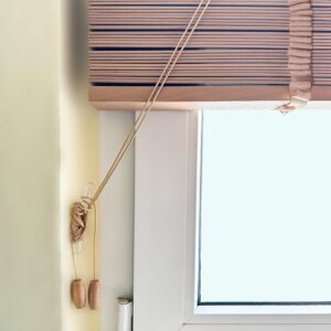 HOLZJALOUSIE SolDecor BE5 150/180cm Weiß Naturmaterialien Sol Royal Garten & Outdoor > Sonnen- & Sichtschutz Weiß