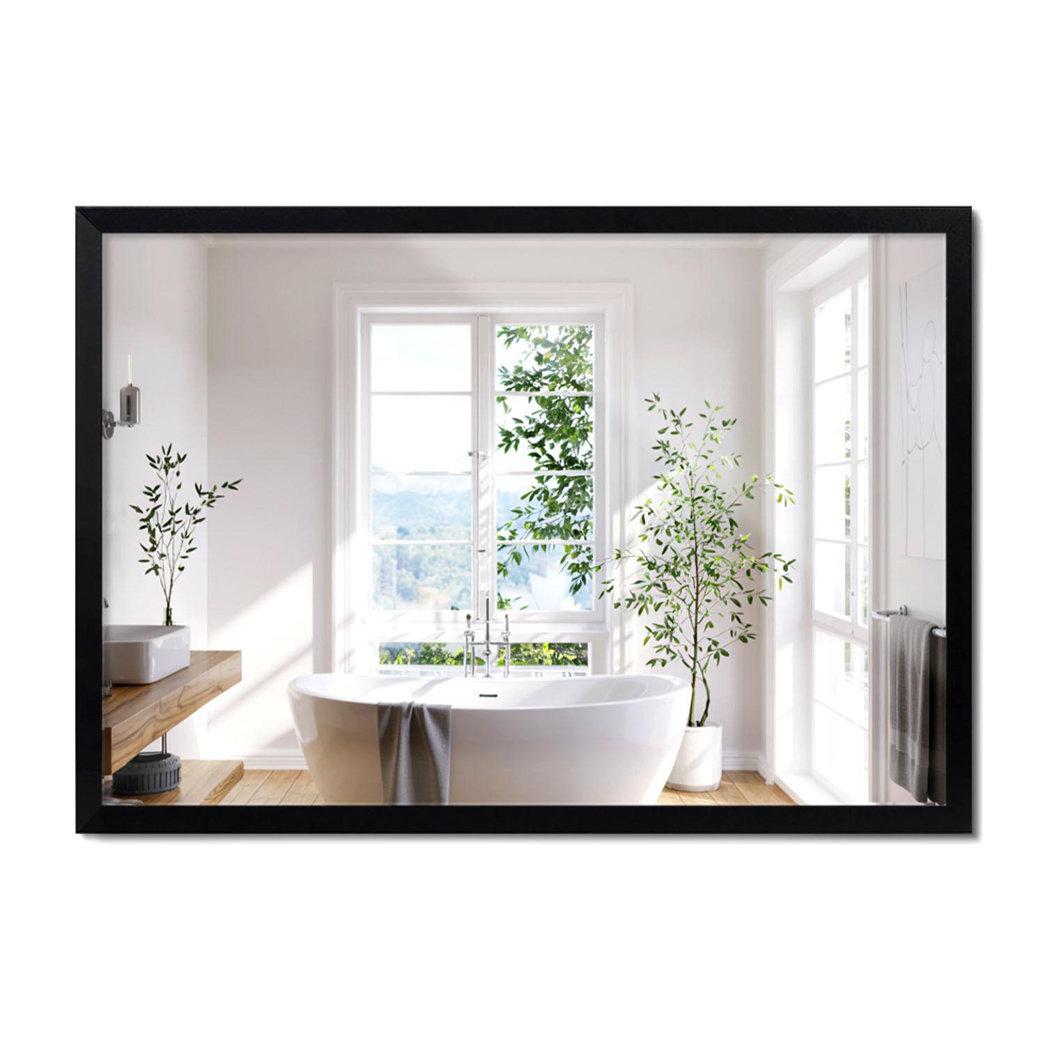 wohnli-moebel-suche-800001269158 Wohnli Möbelsuche - SPIEGEL 100x70cm Schwarzer Rahmen